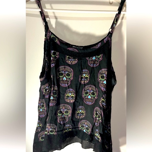 Hot Topic Tops - Hot topic sugar skull tank top